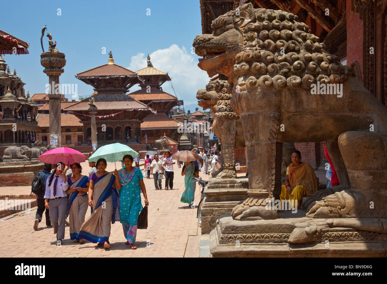 Durbar Square, Patan, Nepal Stock Photo