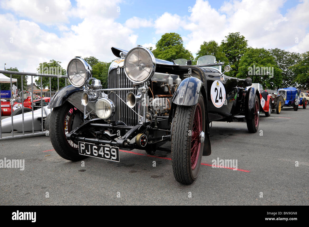 Car tuning exhibition in Saint-Christole-les-Ales in the French department  of Gard Stock Photo - Alamy