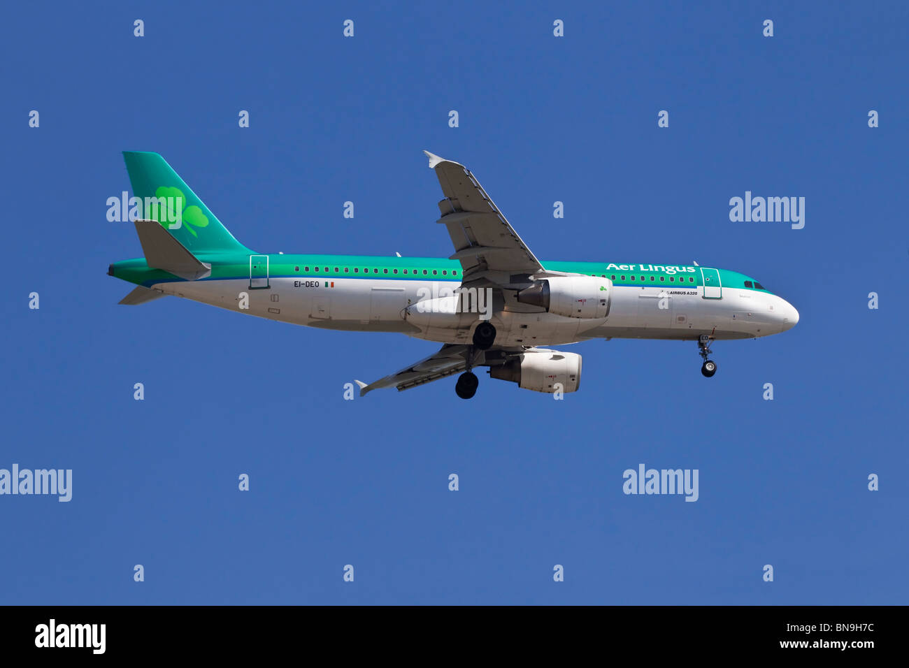 An Airbus A320 of the irish Airline Aer Lingus Stock Photo