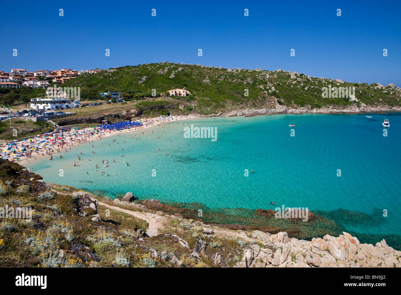 Spiaggia Rena Bianca, Santa Teresa di Gallura, Sardinia Stock Photo
