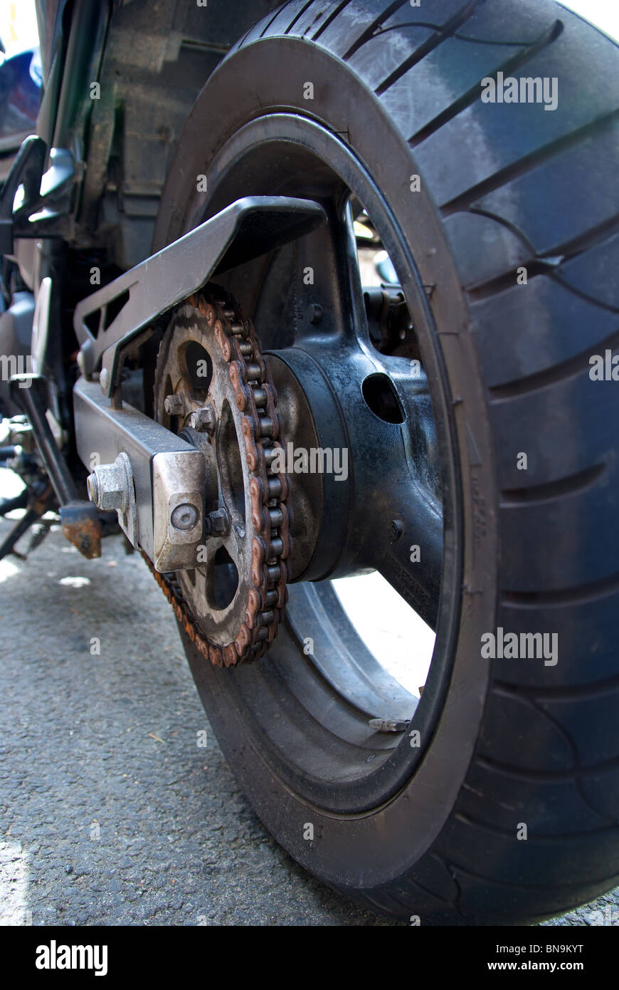 Chain Driven Stock Photo Alamy