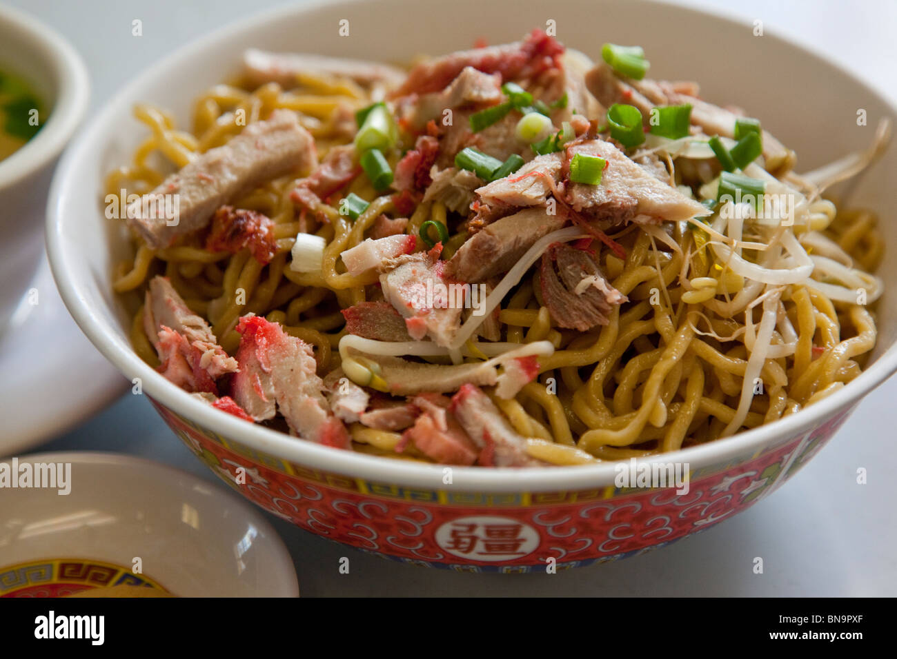 Dry Noodles, local Chinese Hawaiian food at Sam Sato's Noodle Shop in