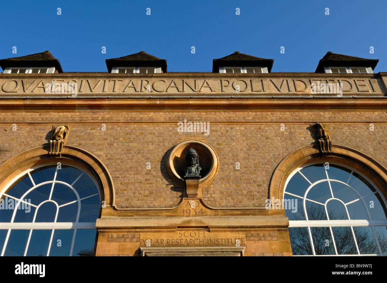 The Scott Polar Research Institute in Cambridge, England Stock Photo
