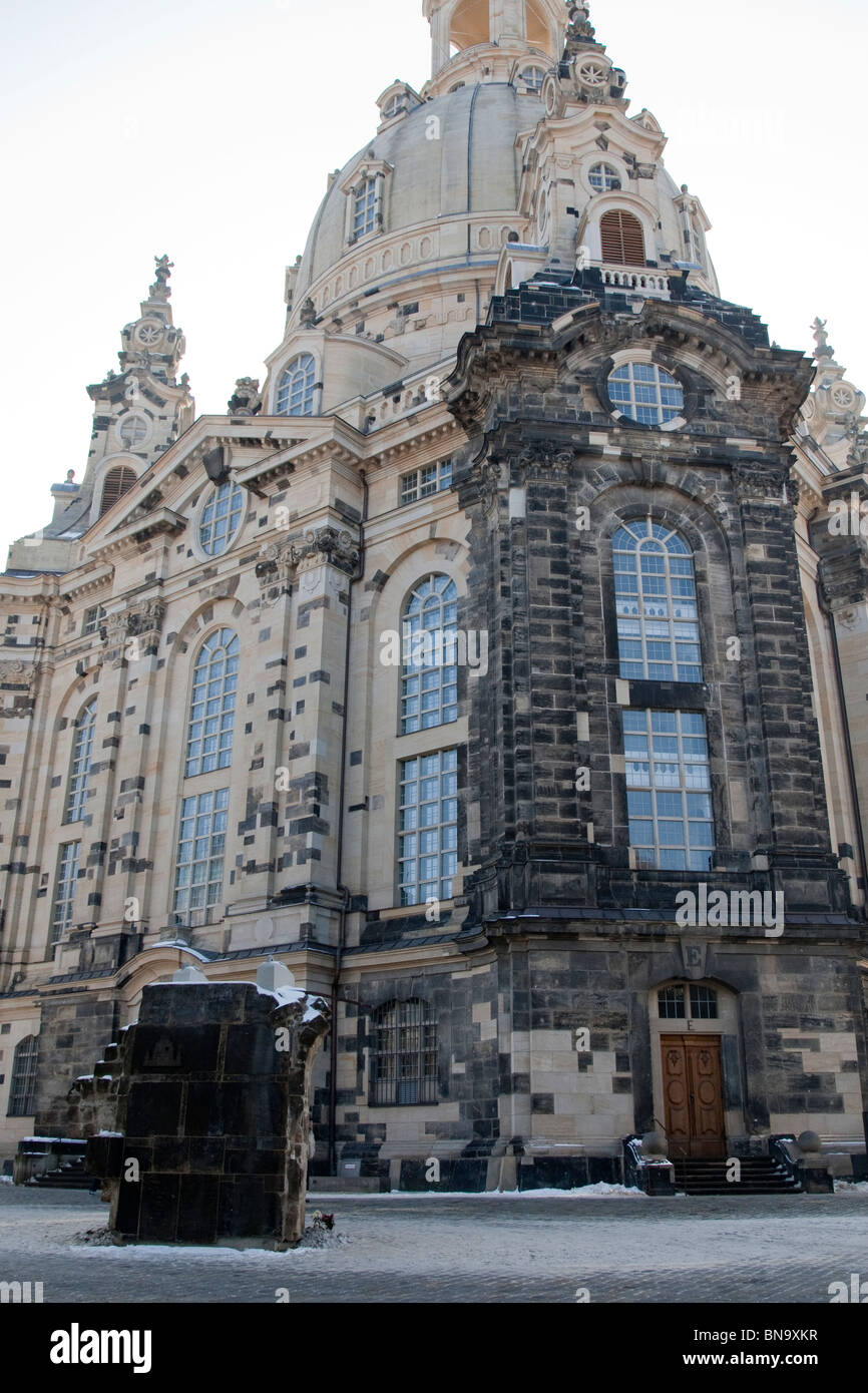 The Dresden Frauenkirche, Dresden, Germany. Stock Photo