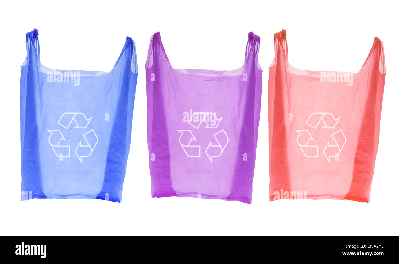 Plastic bags shopping Cut Out Stock Images & Pictures Alamy