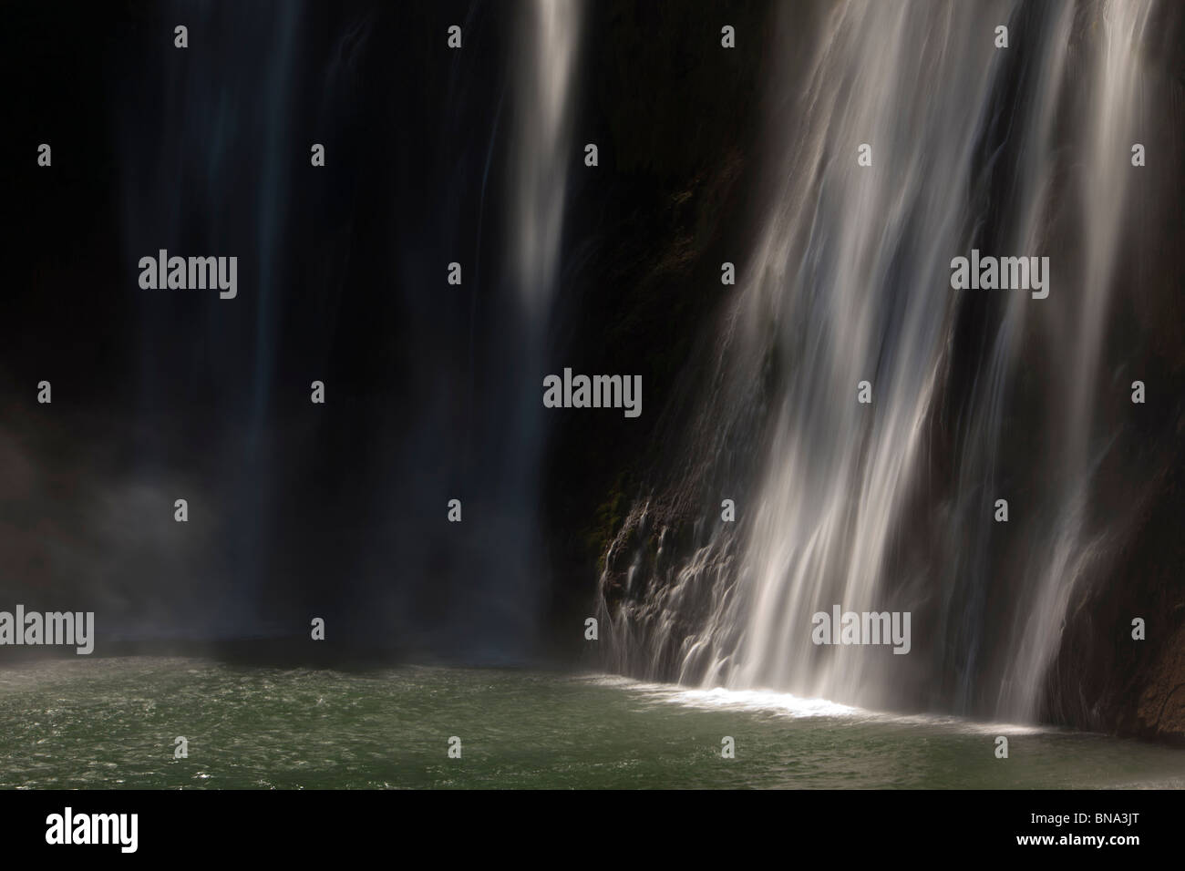 Landscape Of Nine Dragon Waterfall Luoping Yunnan Province China 