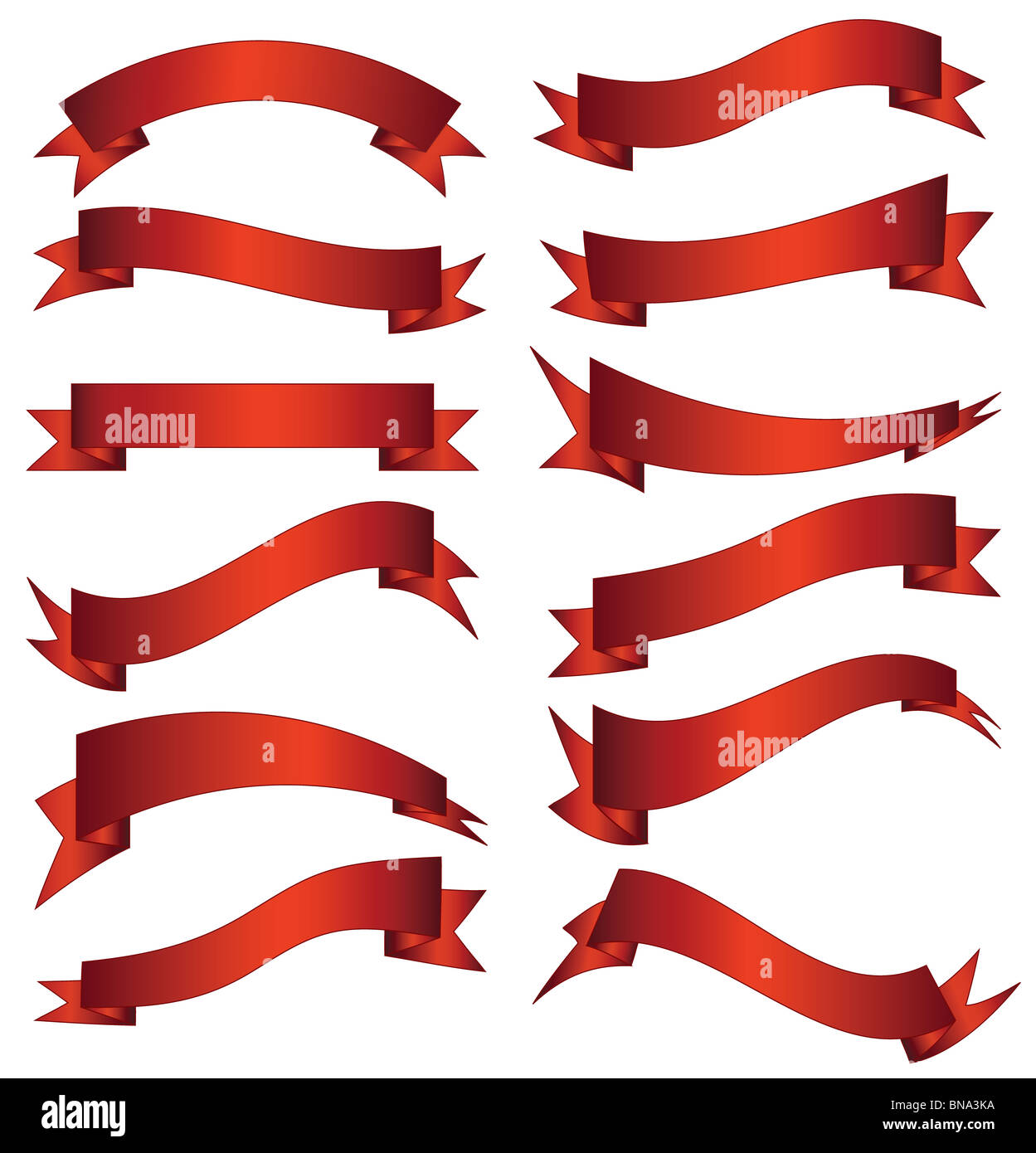 Curved red bill Cut Out Stock Images & Pictures - Alamy