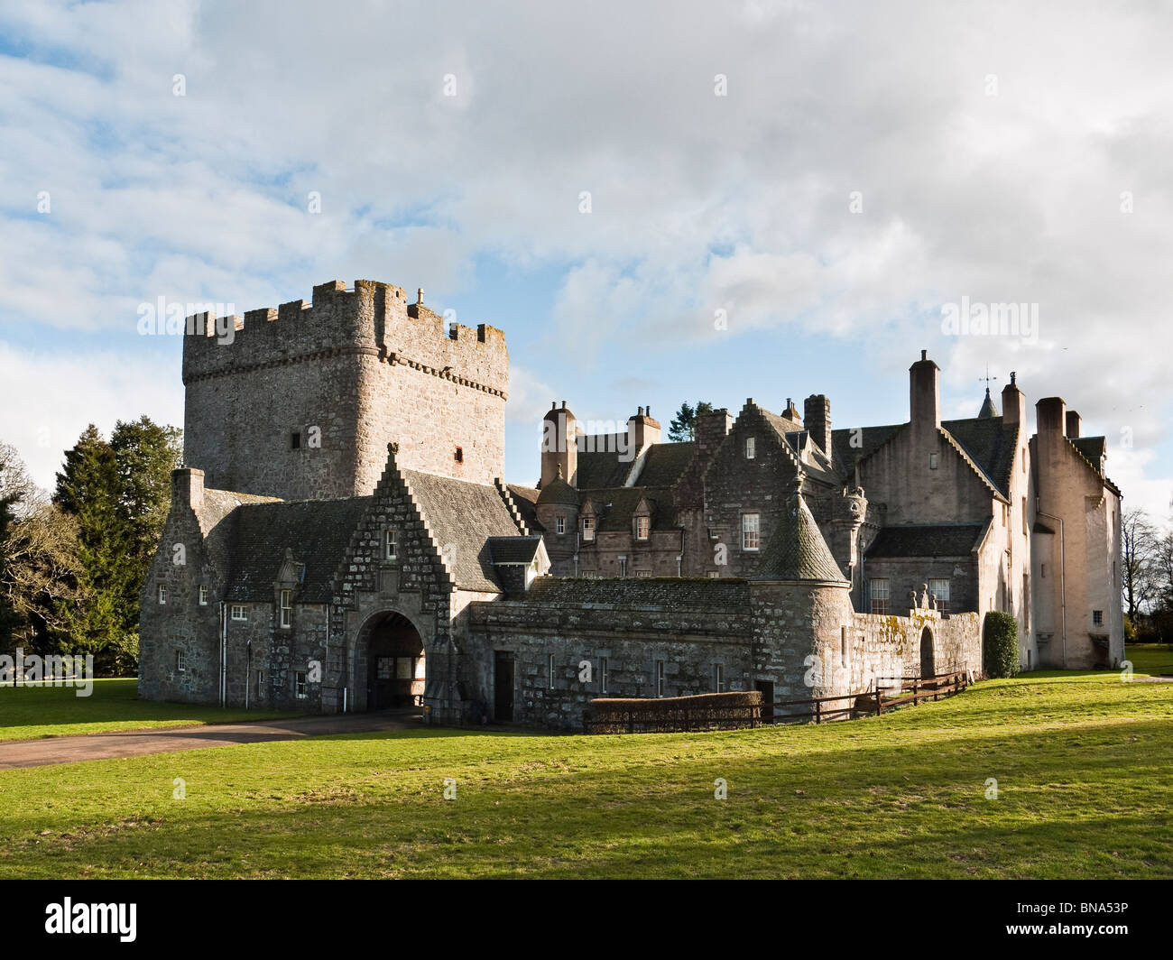 Drum Castle, Drumoak, Banchory, Kincardineshire , Scotland, UK Stock