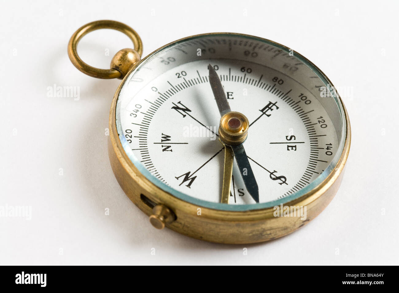 Old Compass close up shot Stock Photo Alamy