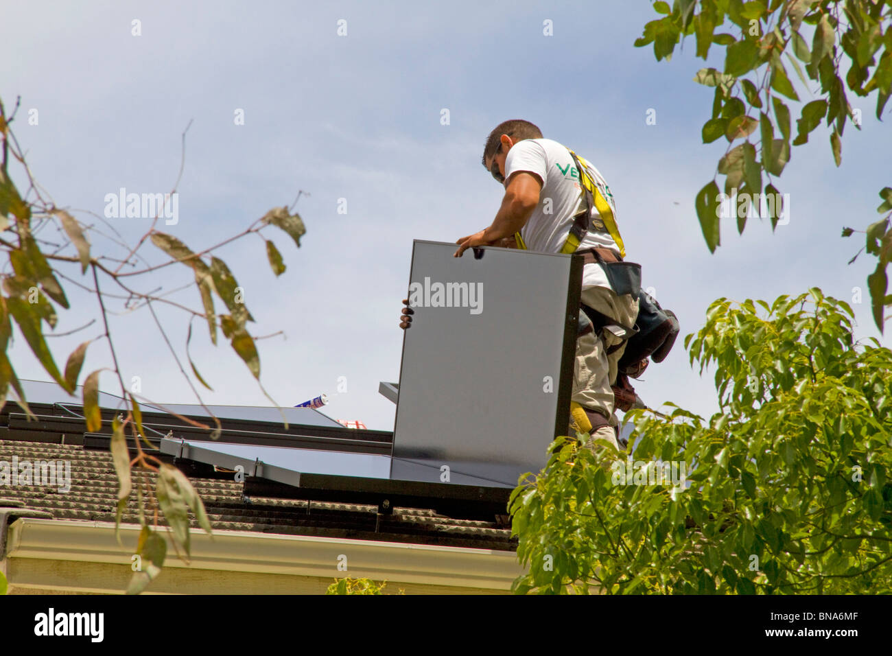 solar power clean green energy panel roof home house generate