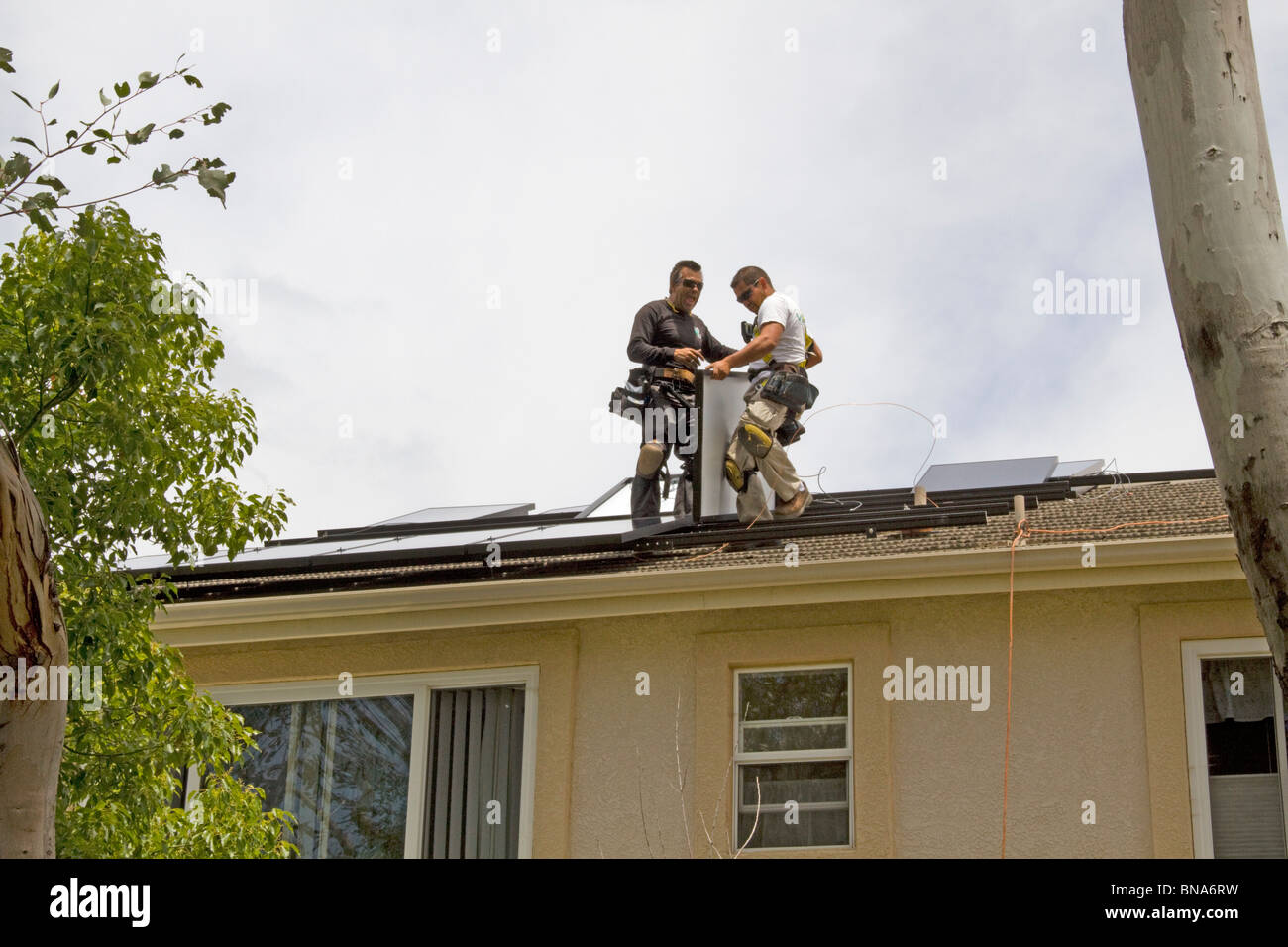 solar power clean green energy panel roof home house generate