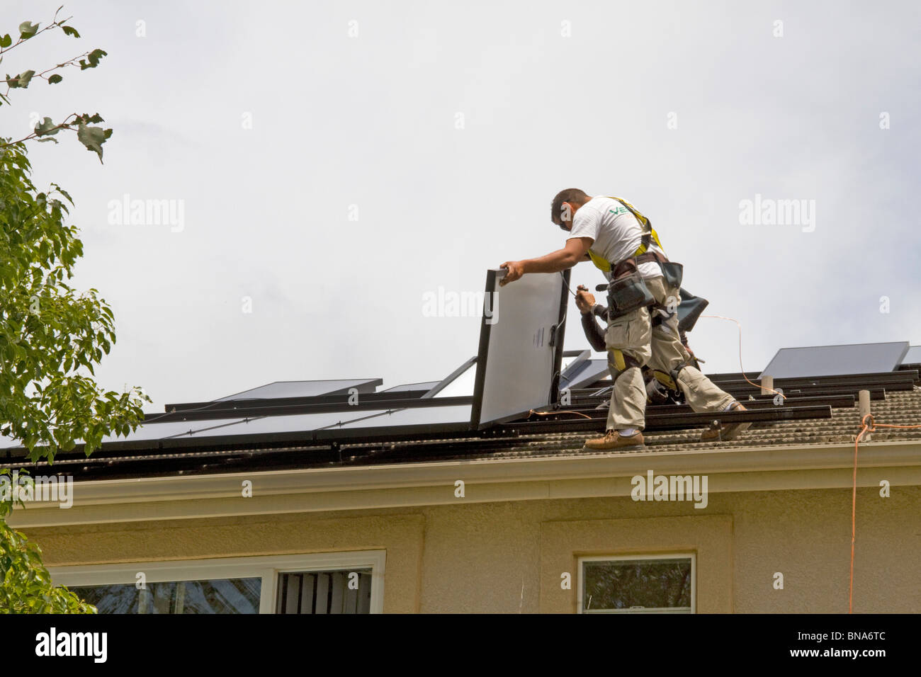 solar power clean green energy panel roof home house generate