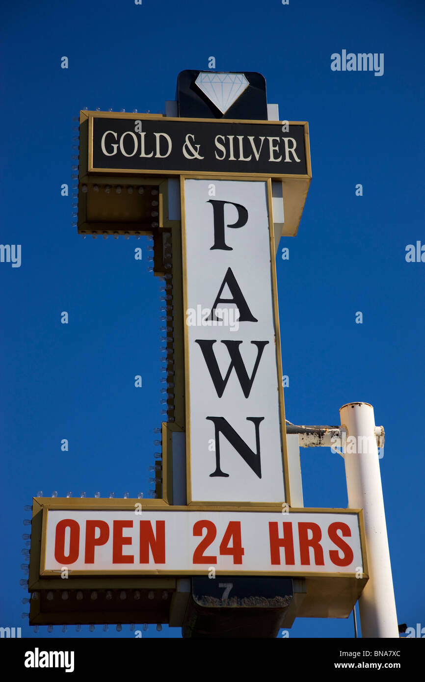 Pawn Shop from the History Channel show Pawn Stars, Las Vegas, Nevada. Stock Photo