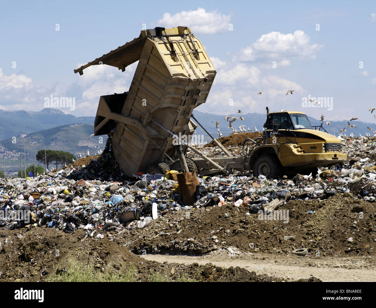 rubbish dump 0191 Stock Photo Alamy