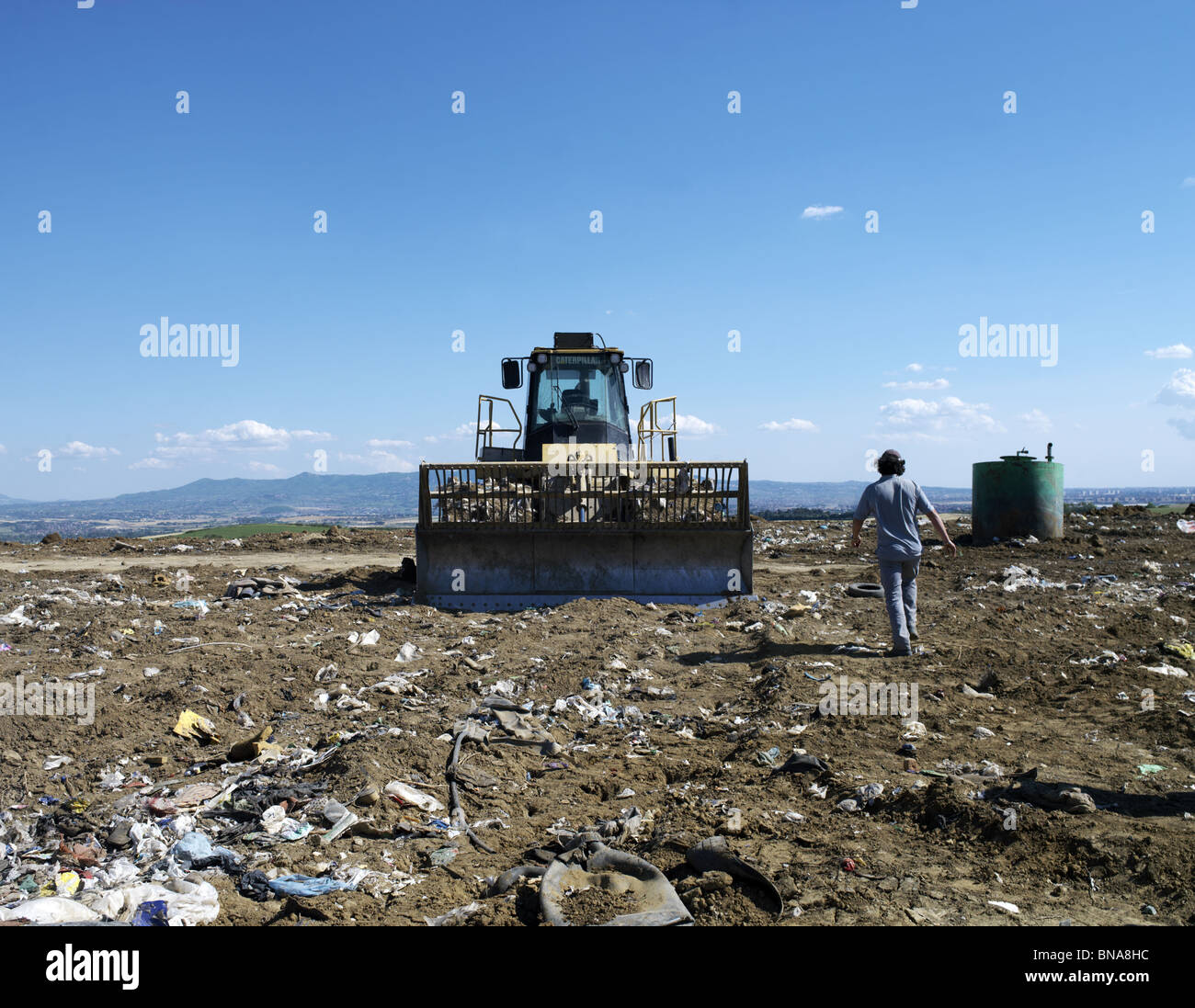 rubbish dump 0469 Stock Photo Alamy