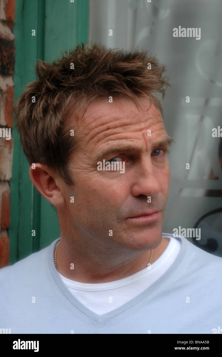 Bradley Walsh Actor, Game Show Host, Soap Star, Danny Baldwin,Coronation street , Ex Football player, T.V.Presenter Stock Photo