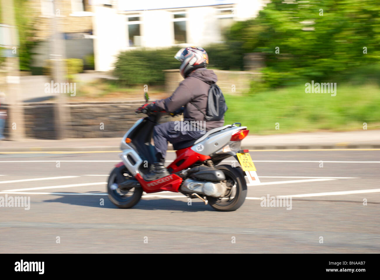Moped rider uk hires stock photography and images Alamy