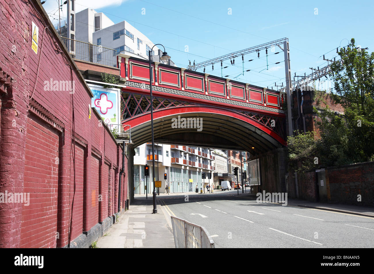 Oxford road railway station manchester hires stock photography and
