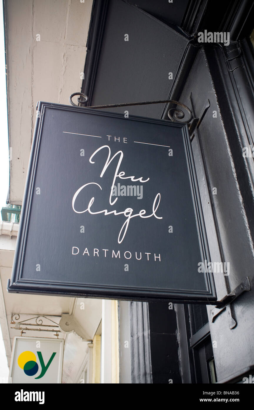 New Angel Dartmouth Stock Photo Alamy