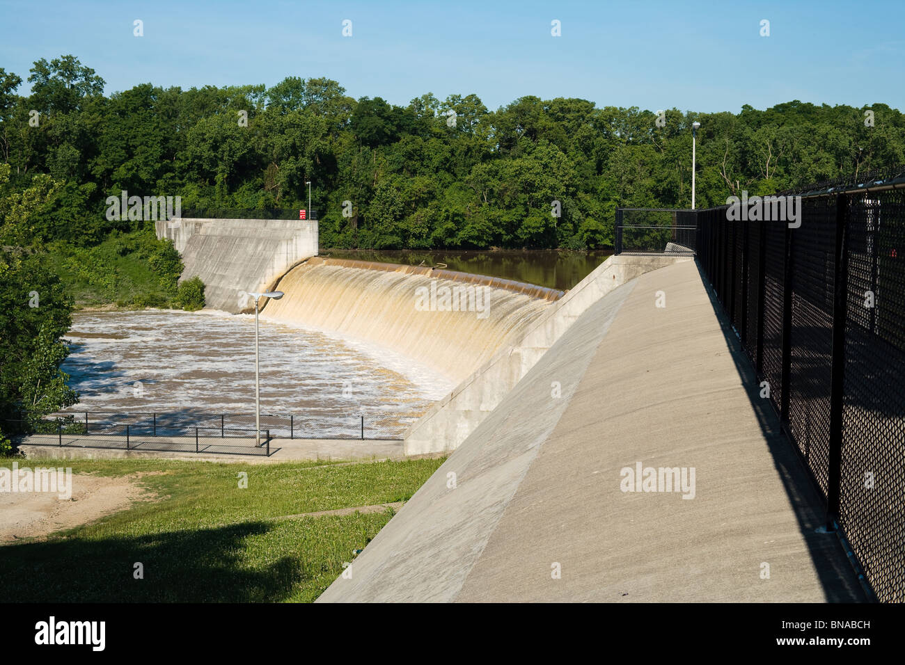 Griggs Reservoir Dam Stock Photo Alamy