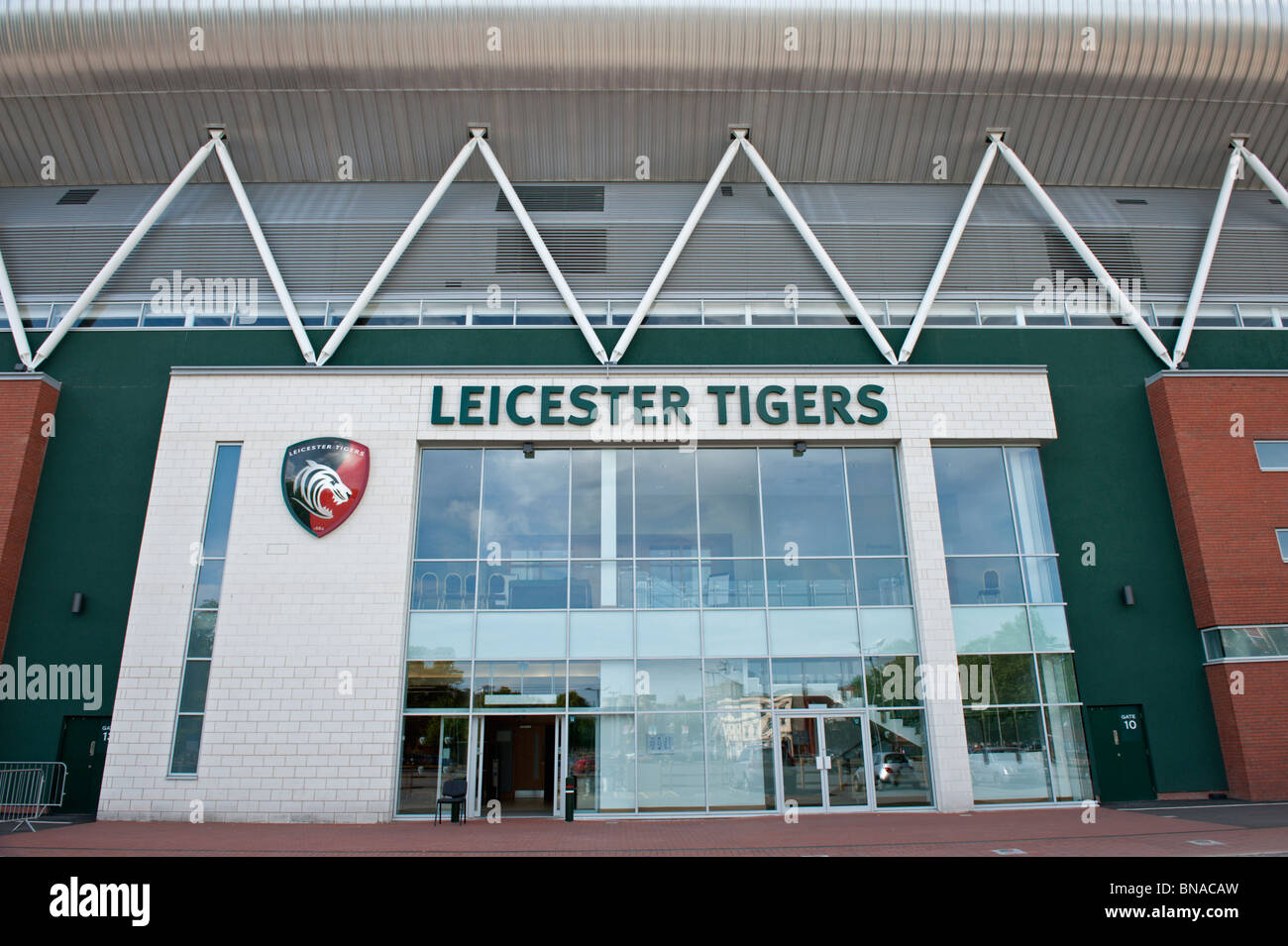 Leicester Tigers Rugby Ground on Welford Road Stock Photo - Alamy