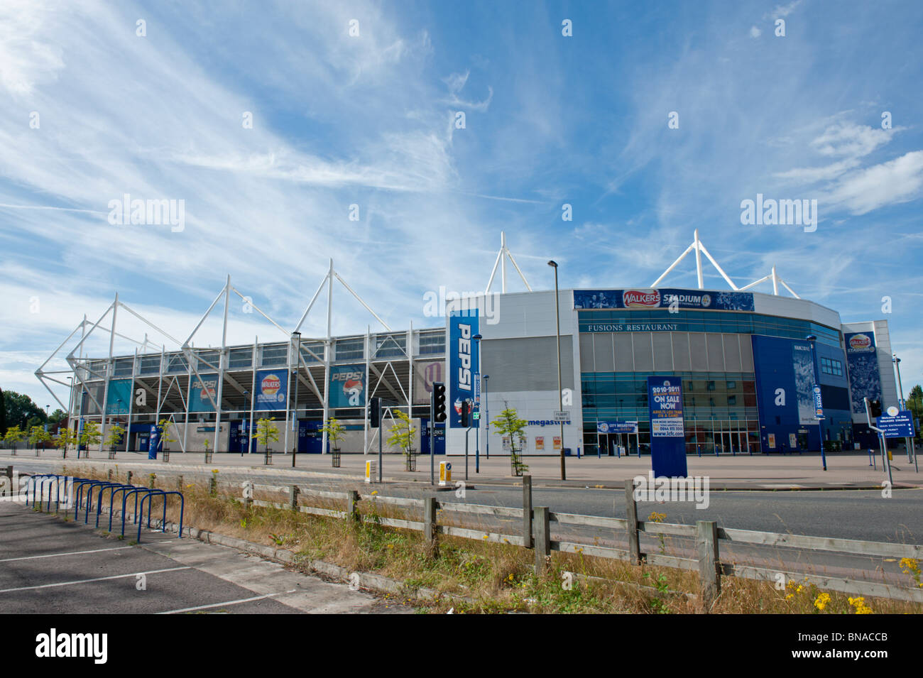 Leicester City Football Club Walkers Stadium Stock Photo - Alamy