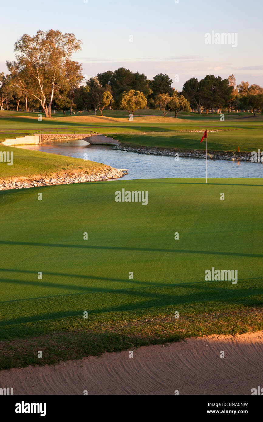 McCormick Ranch Golf Course, Scottsdale, Arizona. Stock Photo