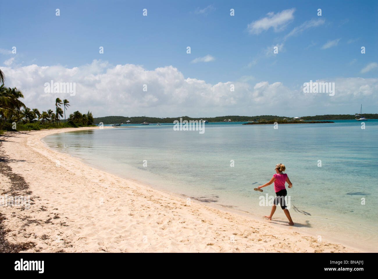 Tahiti Beach, Hope Town, Abaco, Bahamas Stock Photo Alamy