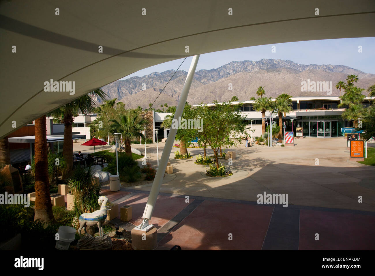 Palm Springs International Airport, Palm Springs, California. Stock Photo