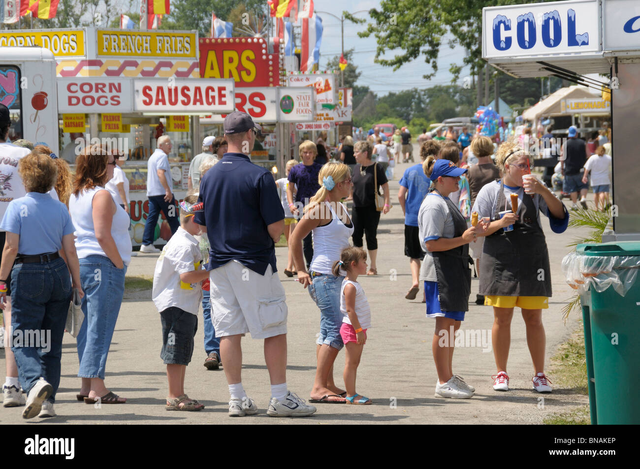 Monroe County fair in Monroe, Michigan Stock Photo Alamy