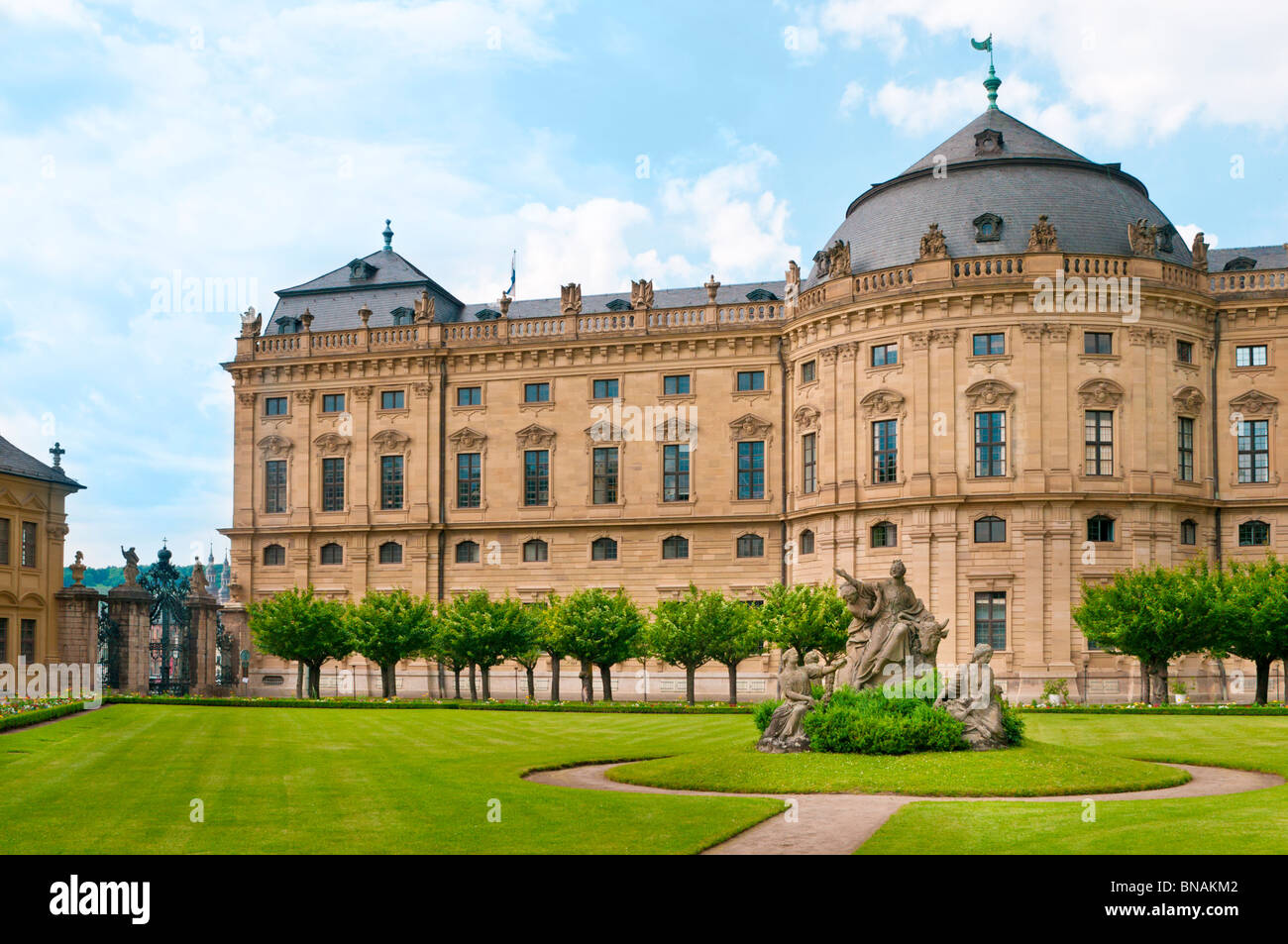 The Würzburg Residence, bavaria, Germany Stock Photo