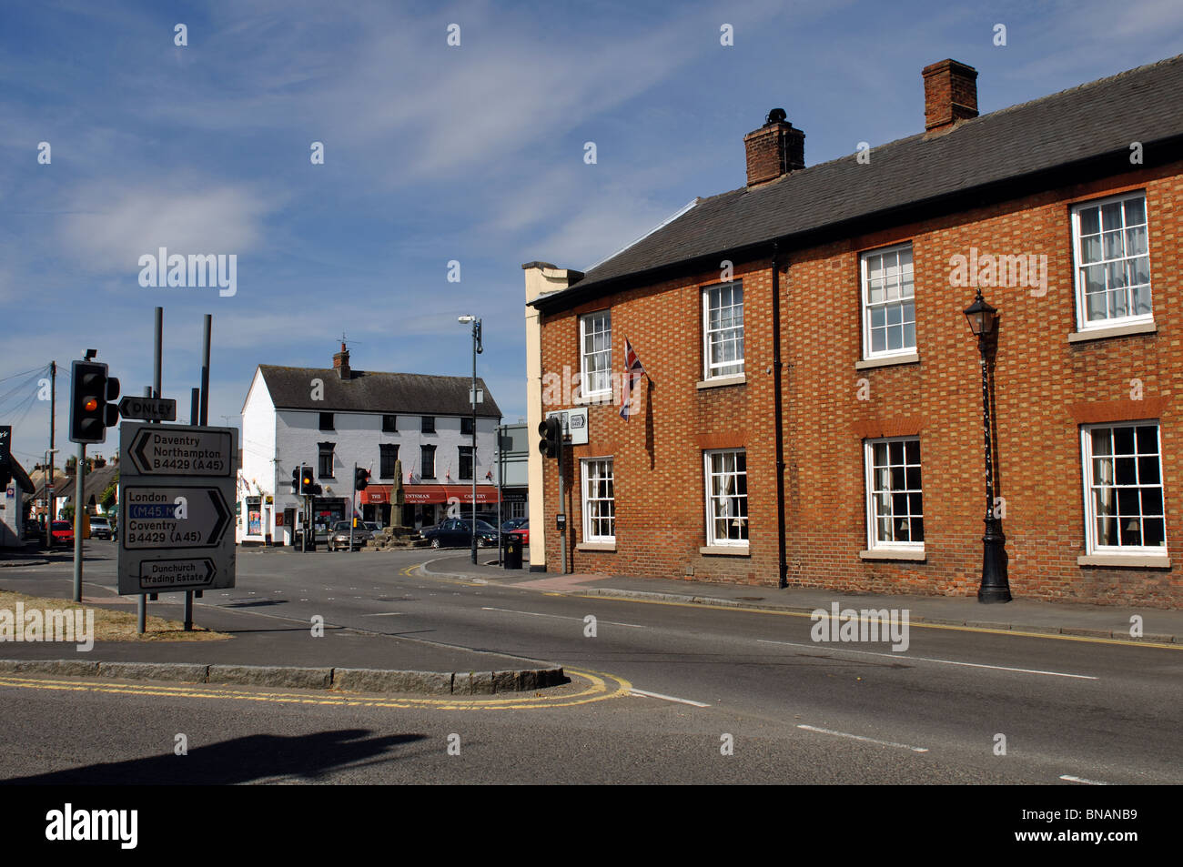 The village centre, Dunchurch, Warwickshire, England, UK Stock Photo