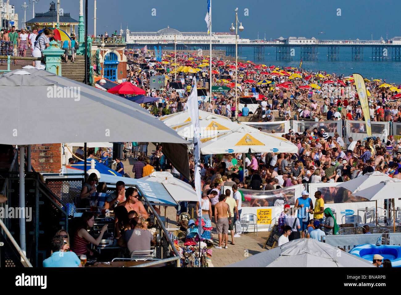 Brighton seafront bars hires stock photography and images Alamy