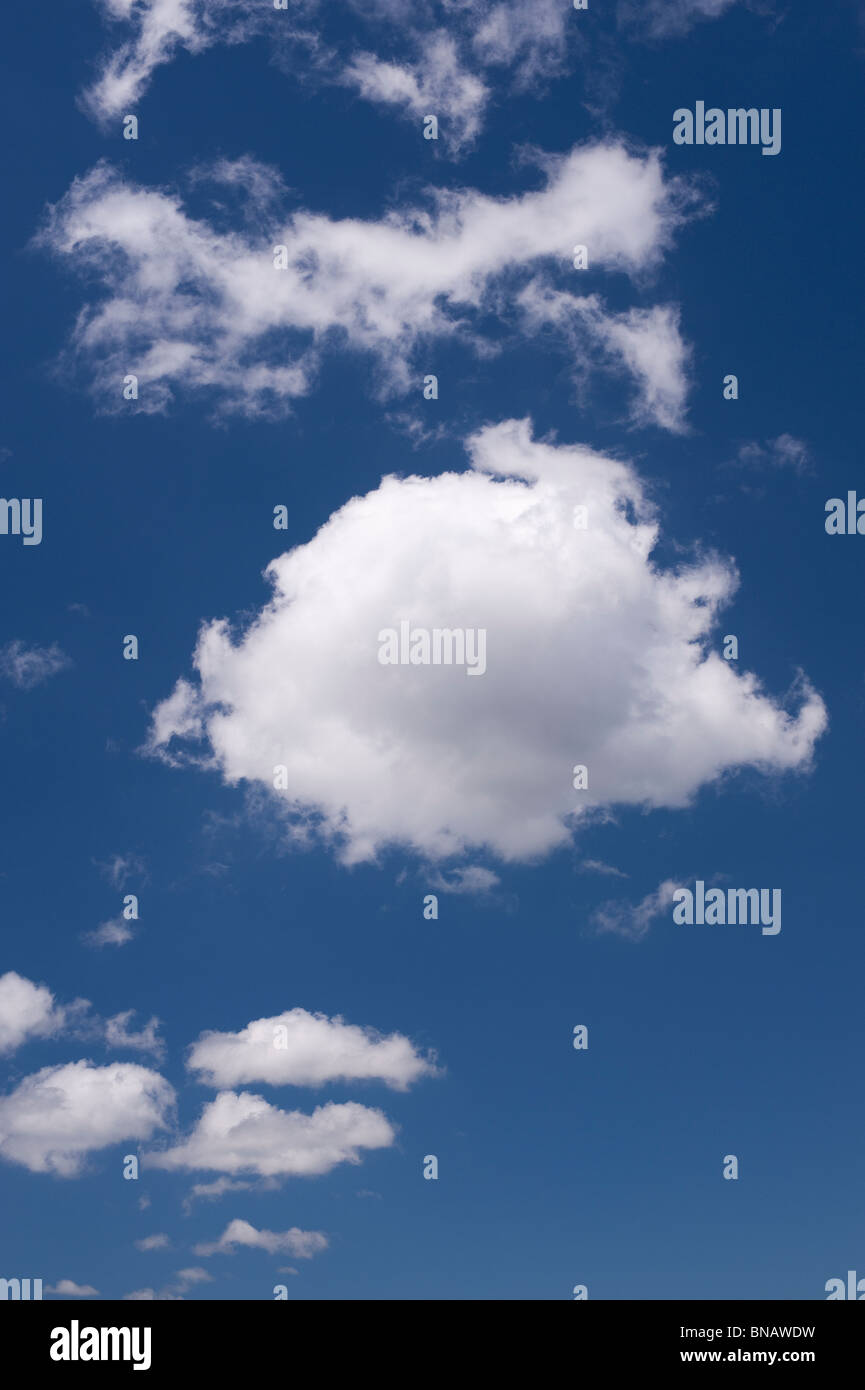 Cumulus clouds with blue sky Stock Photo - Alamy