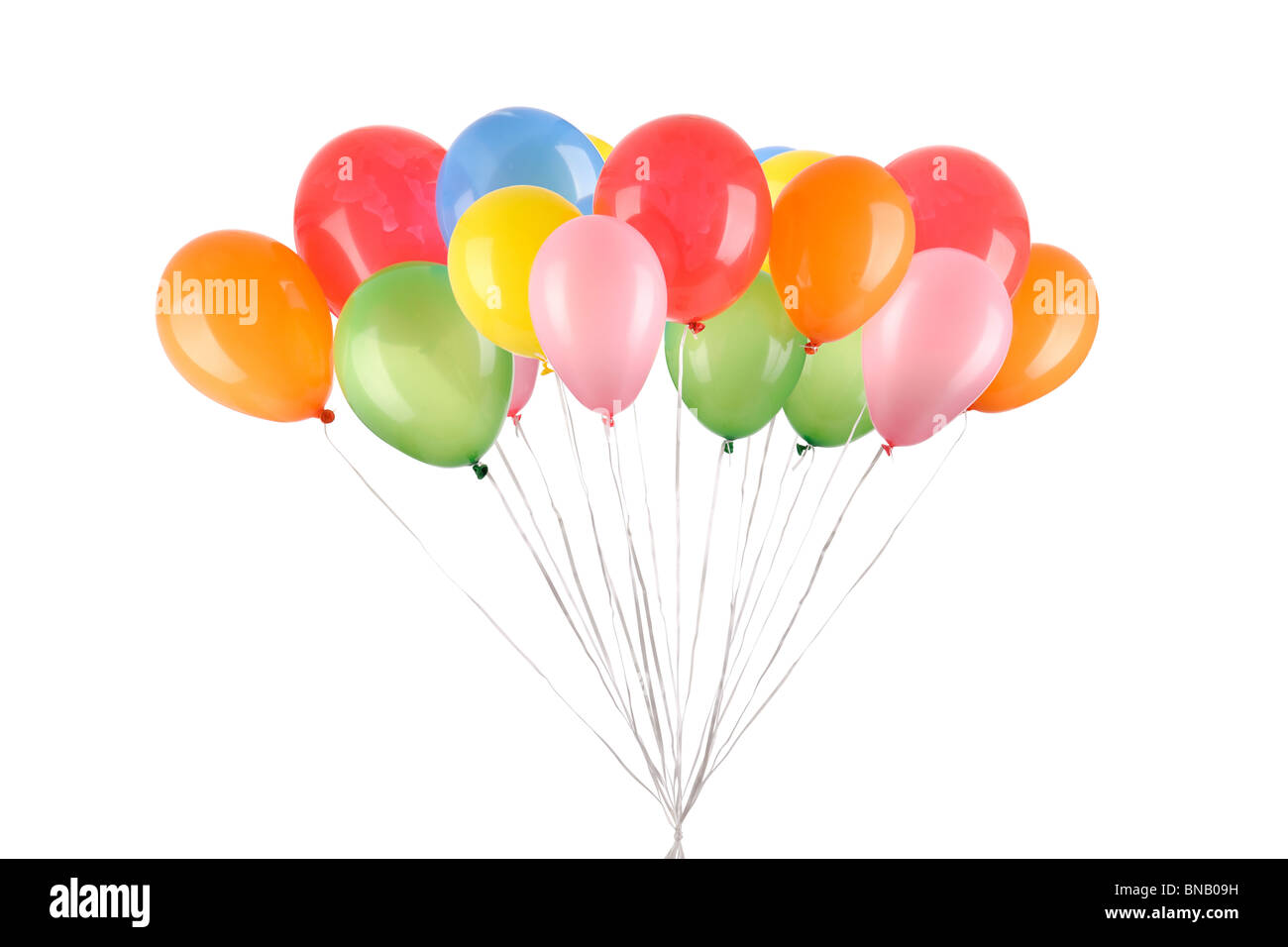 Full isolated studio picture from balloons Stock Photo