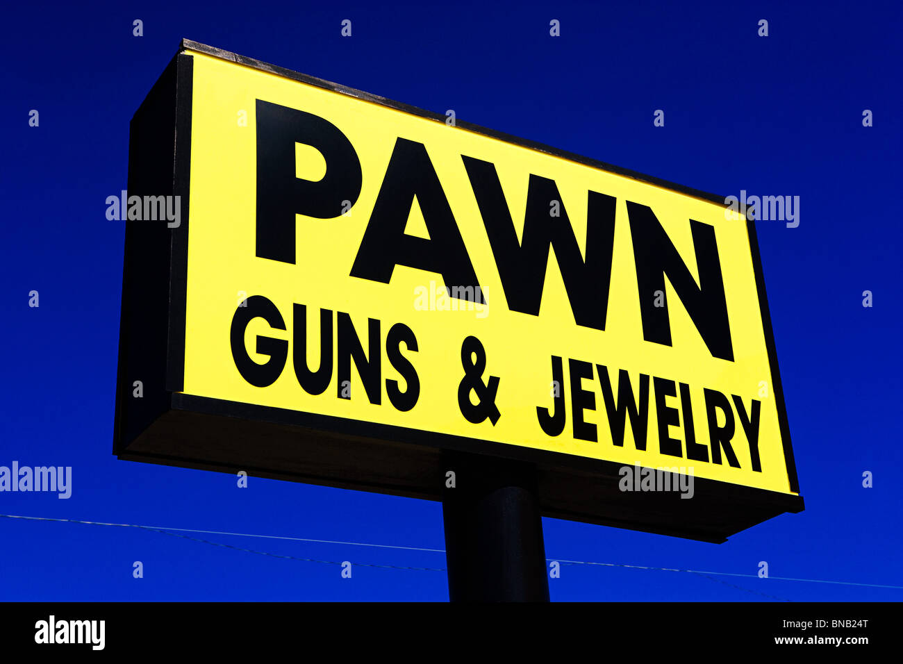 Pawn sign Stock Photo