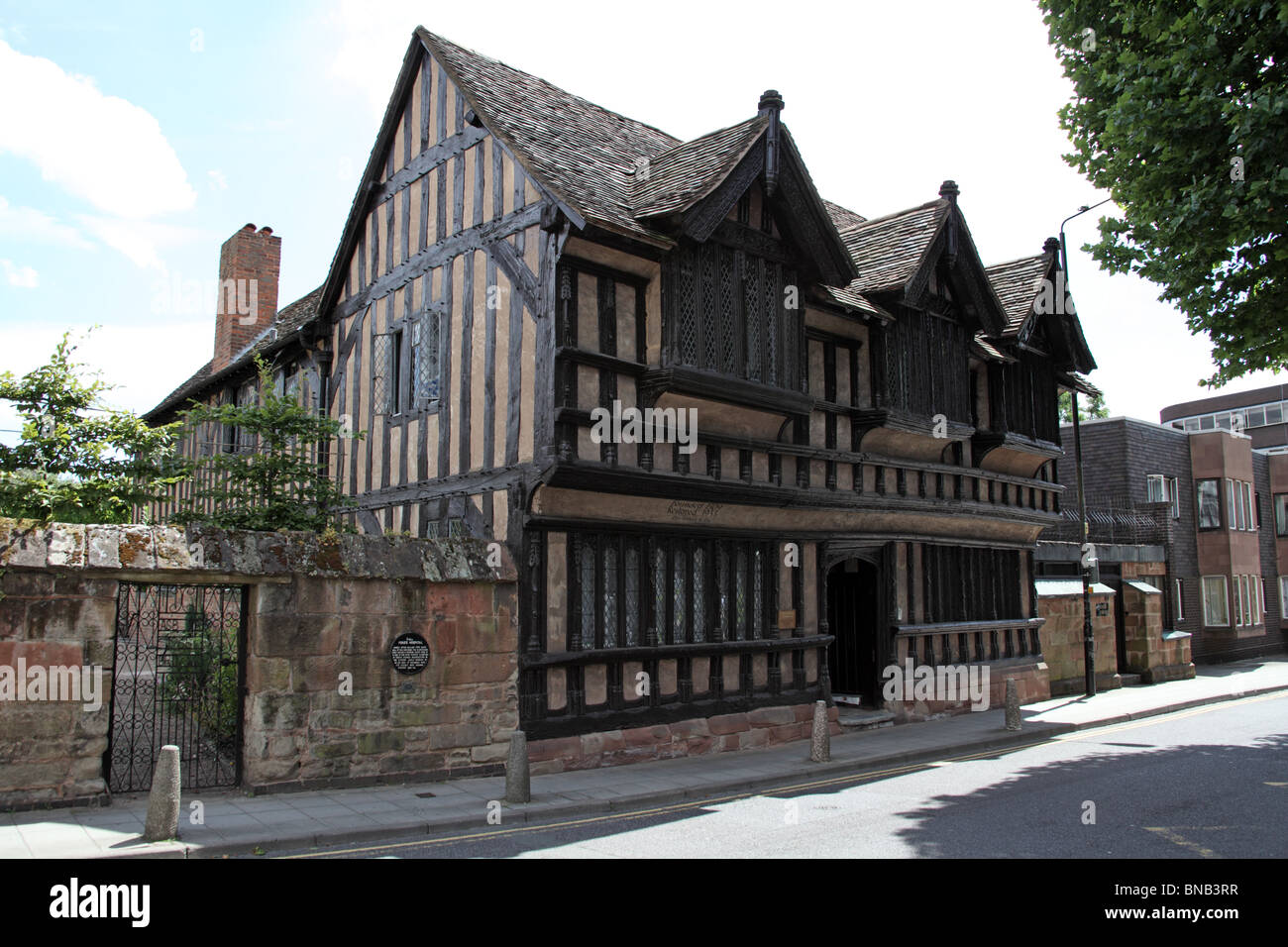 Ford's Hospital and Almshouses, founded 1509, Coventry City Centre, England Stock Photo