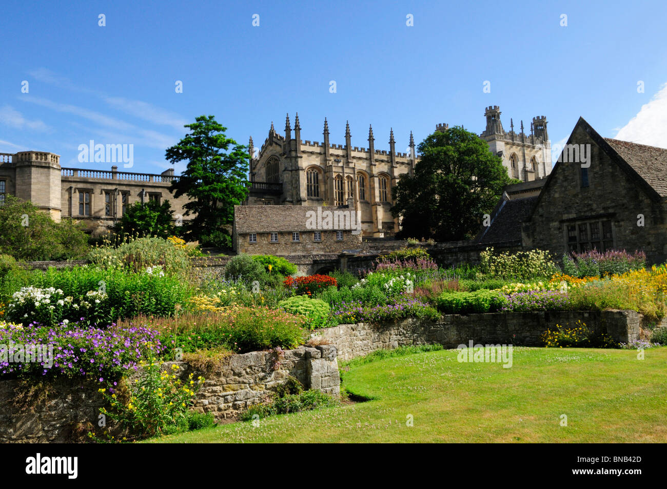 War Memorial Garden at Christ Church College, Oxford, England, UK Stock Photo