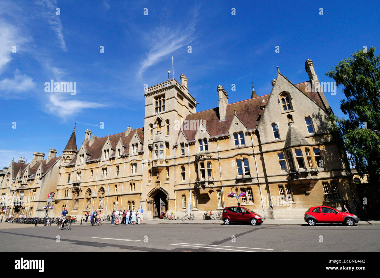 Balliol College, Broad Street, Oxford, England, UK Stock Photo
