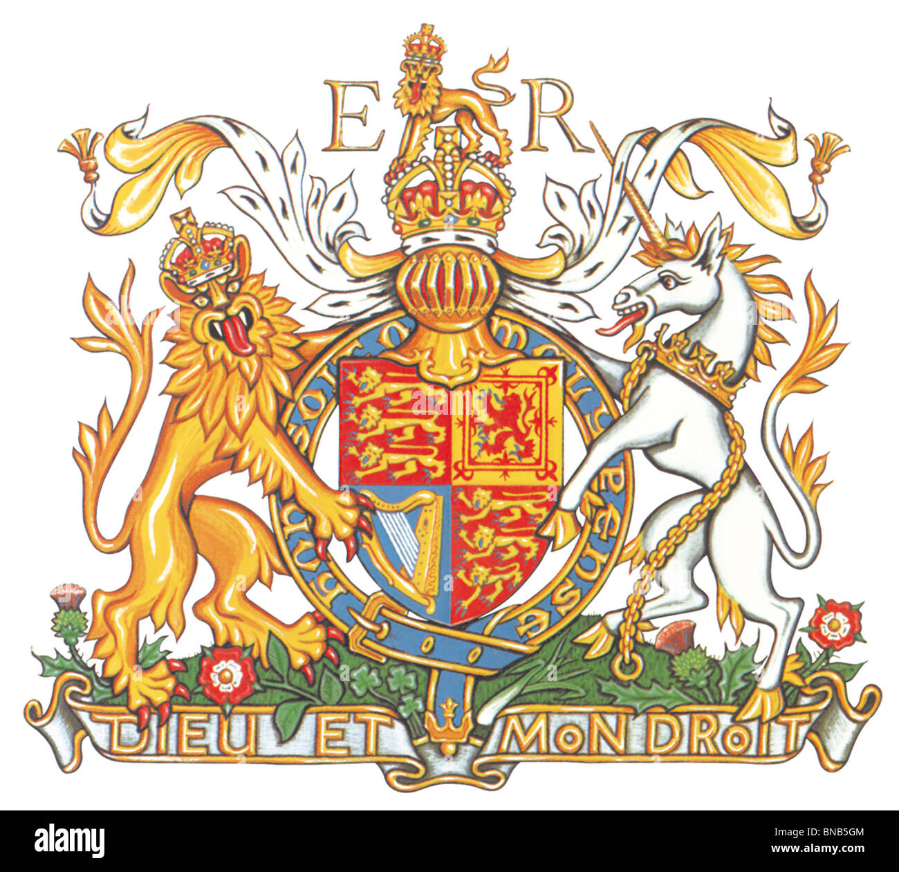 England royal coat of arms elizabeth ii hi-res stock photography and images  - Alamy