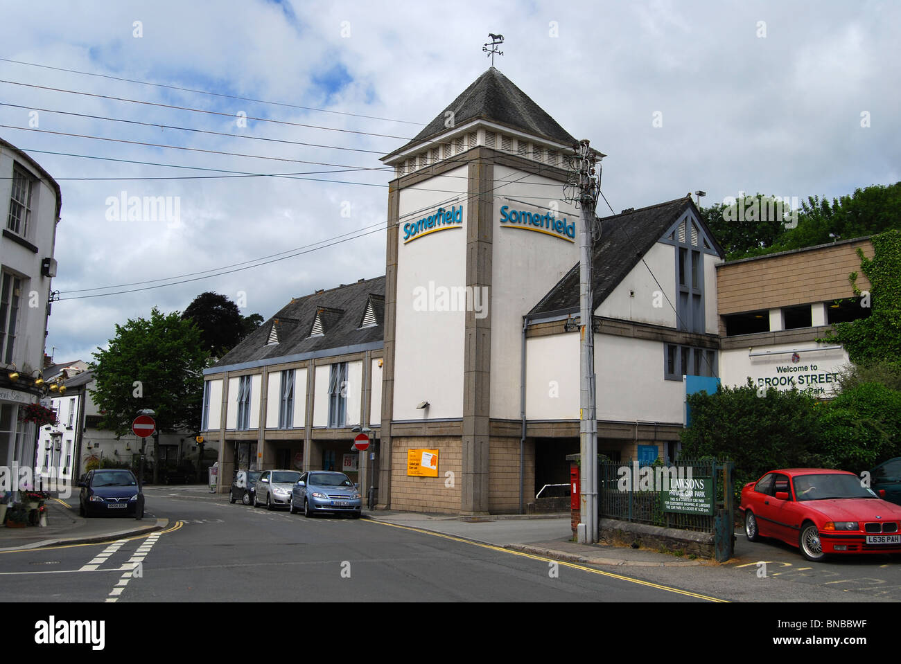 Somerfield supermarket brook street Tavistock Devon number 2942 Stock