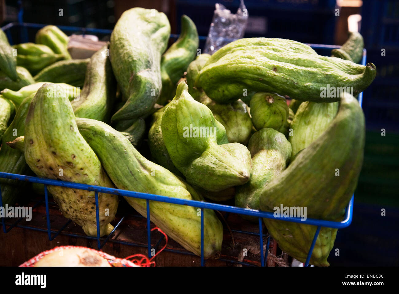 Colombian fruit and vegetable market Stock Photo