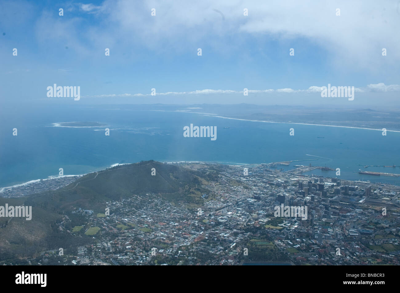 Table Top Mountain, South Africa. Cape Town. 2007 Stock Photo