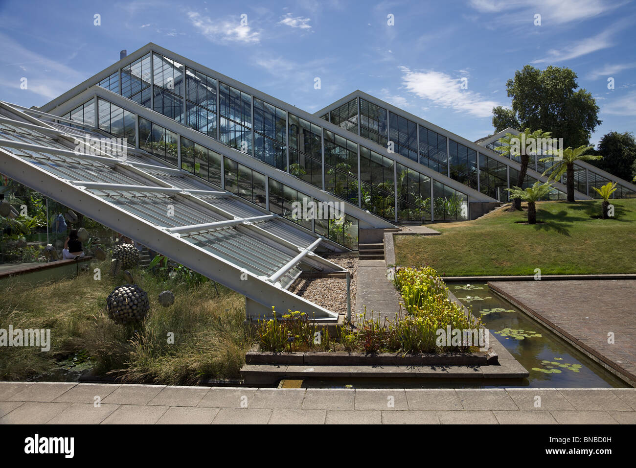 The Princess of Wales conservatory at Kew gardens London Stock Photo