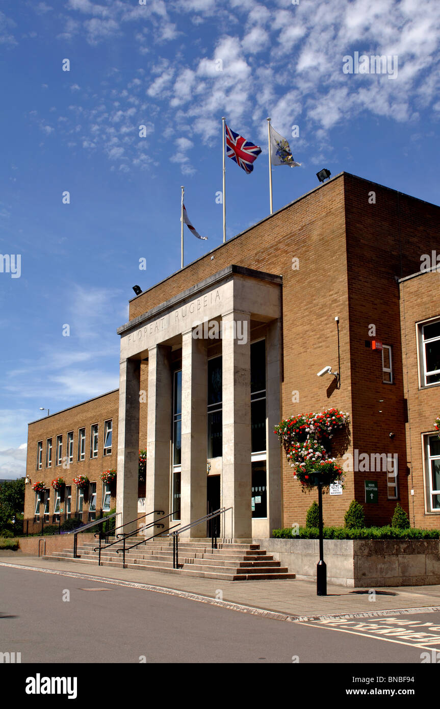 The Town Hall, Rugby, Warwickshire, England, UK Stock Photo Alamy