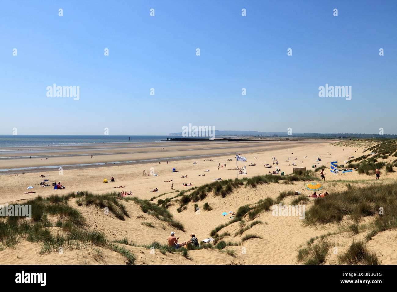 3110. Camber Sands, East Sussex, UK Stock Photo