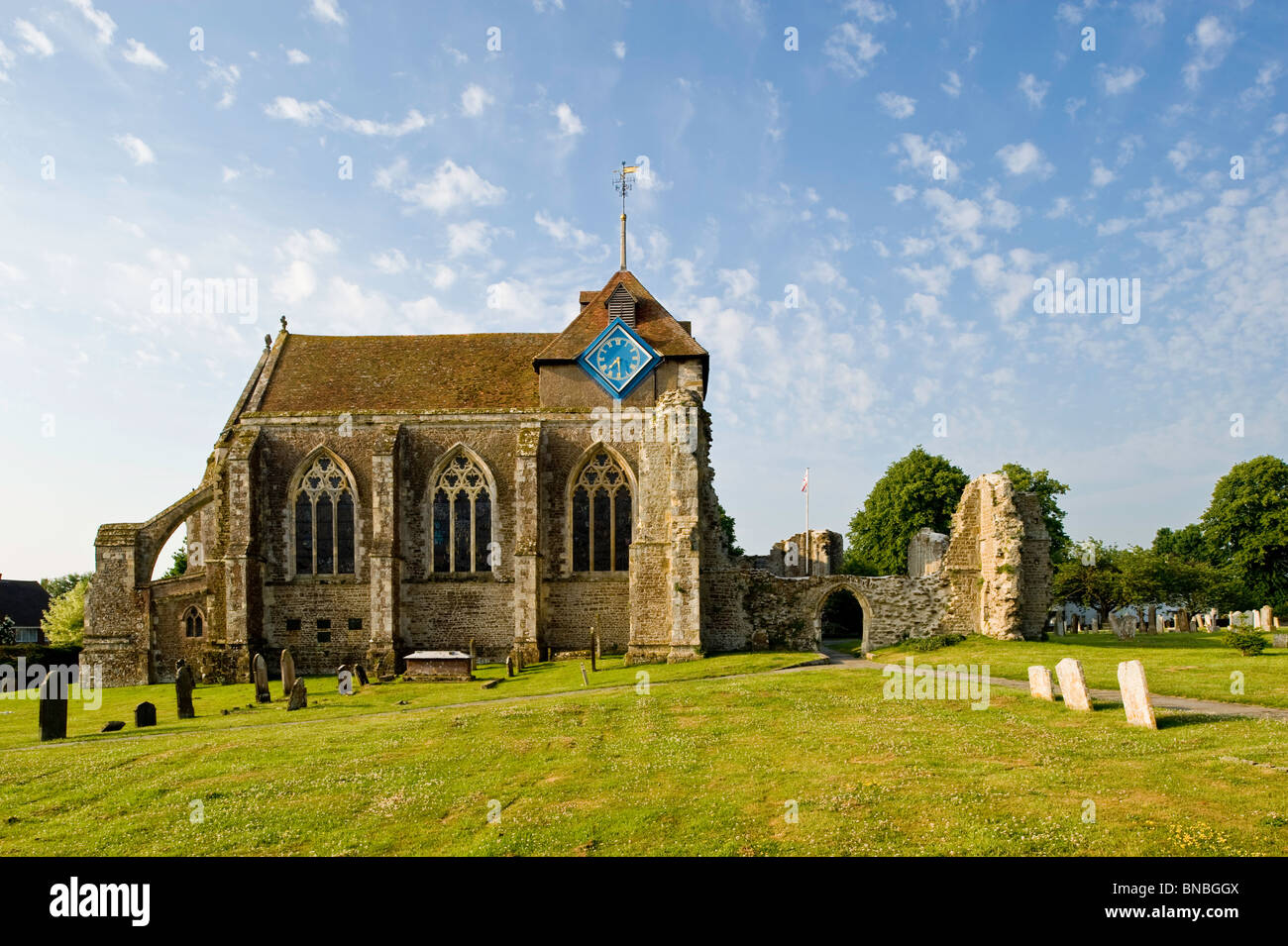 Ancient town of Winchelsea, East Sussex, United Kingdom Stock Photo