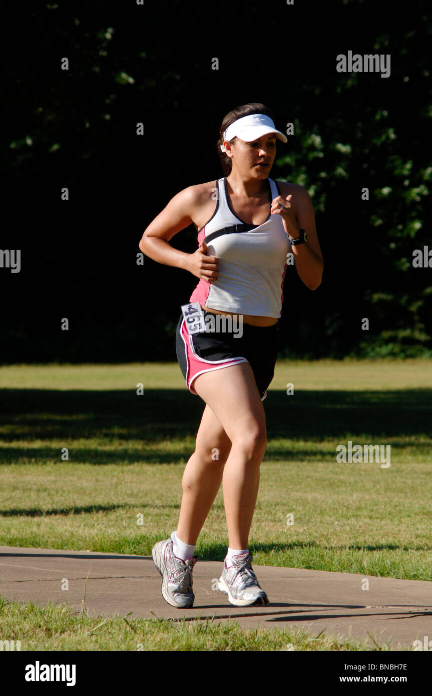 Male and female Marathon runners and joggers of all ages, shapes, sizes