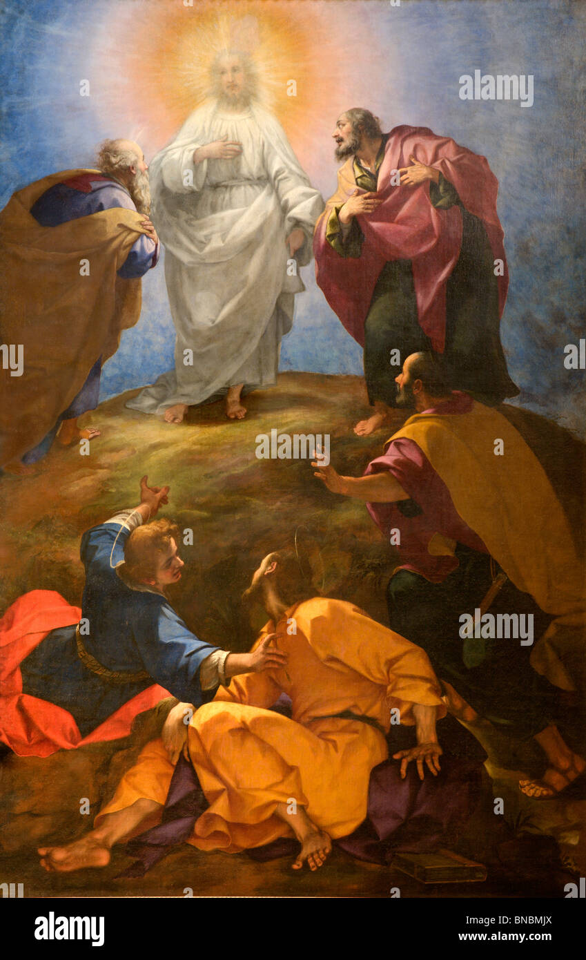 Florence - The Transfiguration of the Lord from st. Mark church Stock Photo