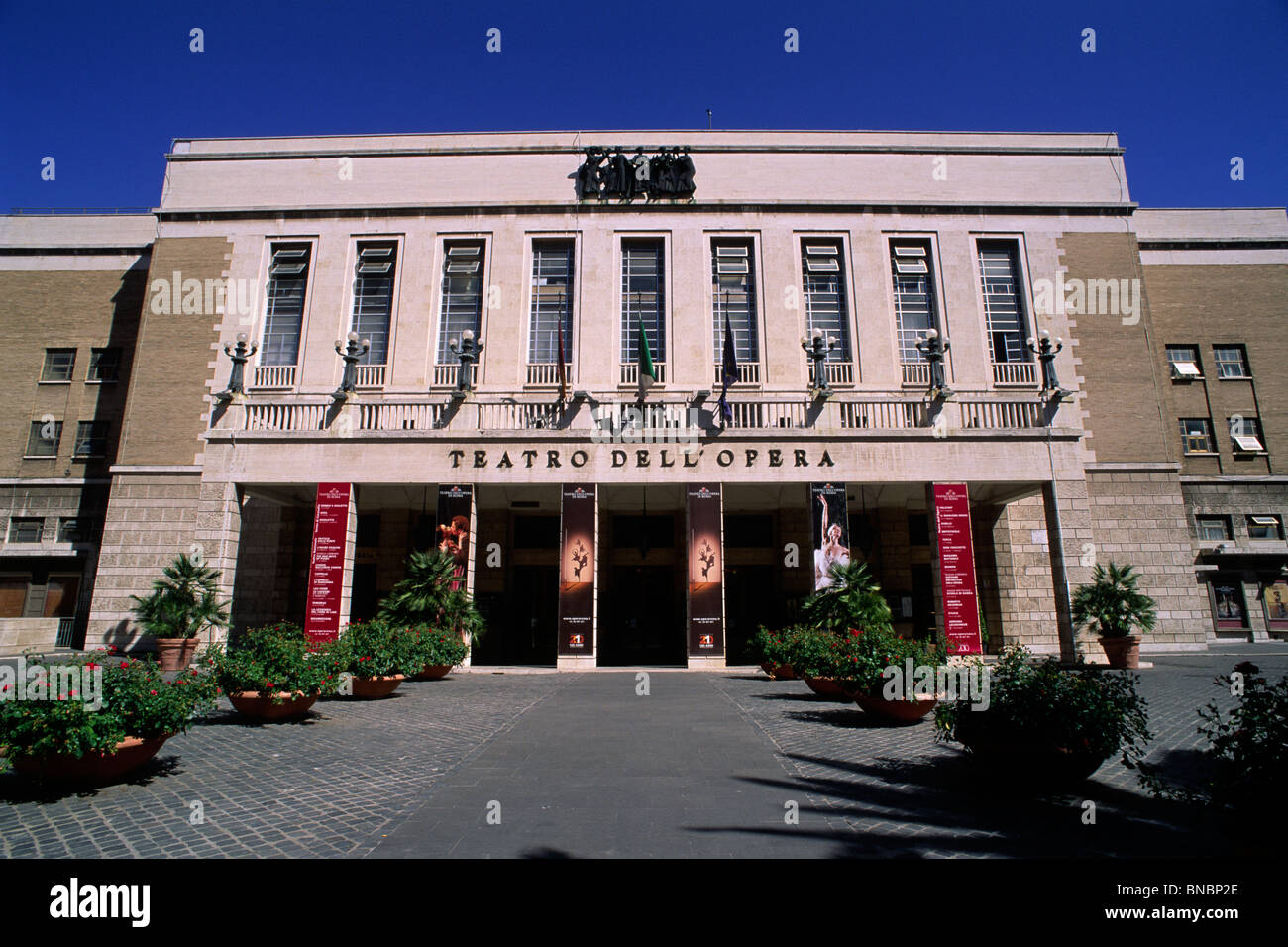 Italy, Rome, Teatro dell'Opera, Opera Theatre Stock Photo